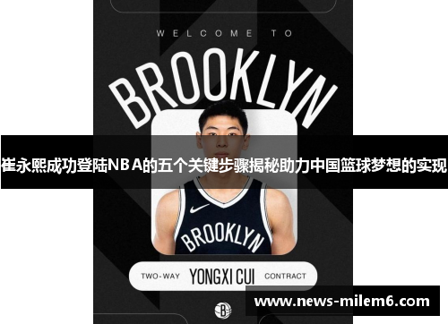 崔永熙成功登陆NBA的五个关键步骤揭秘助力中国篮球梦想的实现