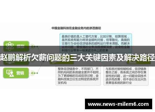 赵鹏解析欠薪问题的三大关键因素及解决路径