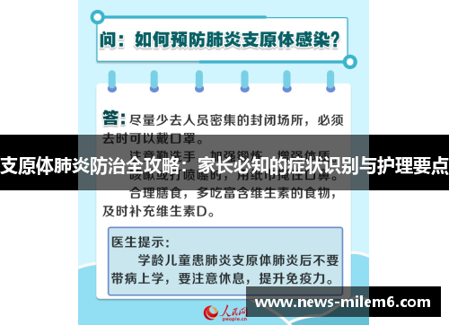 支原体肺炎防治全攻略：家长必知的症状识别与护理要点